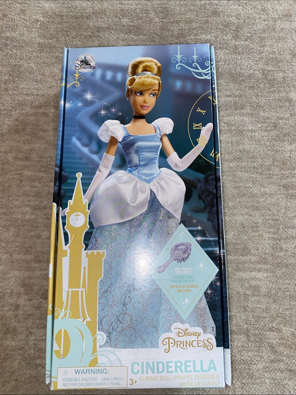 Disney Cinderella Classic Doll - Blue & White Gown